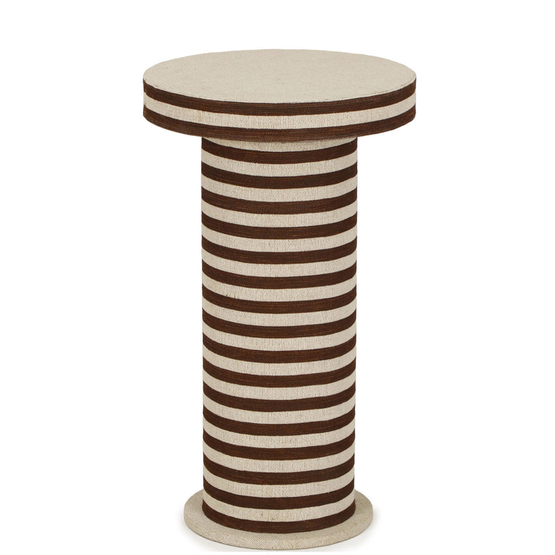 Lyra - Striped Cotton Jute Contract-Grade Table - R&R Furniture Gallery (Fountain Valley, CA)