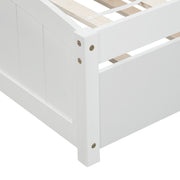 Platform Bed & Headboard, Footboard And Wood Slat Support - R&R Furniture Gallery (Fountain Valley, CA)