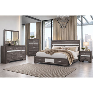 Ryder - 5 Piece Bedroom Set With Drawer Footboard