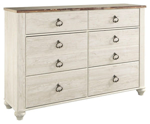 Willowton - Dresser, Mirror - R&R Furniture Gallery (Fountain Valley, CA)