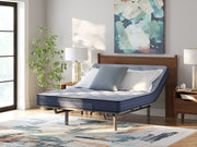 Sierra Sleep® by Ashley Peak 2.0 Bonnell hybrid mattress showing plush surface and supportive design for restful sleep.