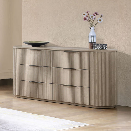 Leanna - Dresser - Light Oak - R&R Furniture Gallery (Fountain Valley, CA)