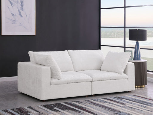 1100 - Modular Loveseat - Pearl - R&R Furniture Gallery (Fountain Valley, CA)