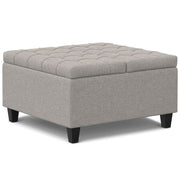 Harrison - Upholstered Coffee Table Storage Ottoman - R&R Furniture Gallery (Fountain Valley, CA)