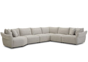 Playful - 6 Piece Modular Sectional - Canes Cobblestone - R&R Furniture Gallery (Fountain Valley, CA)