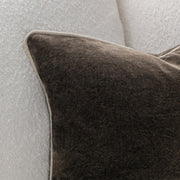 Classic Home Heirloom Velvet SLD Accent Pillow with plush velvet fabric and decorative stitching in a stylish design.