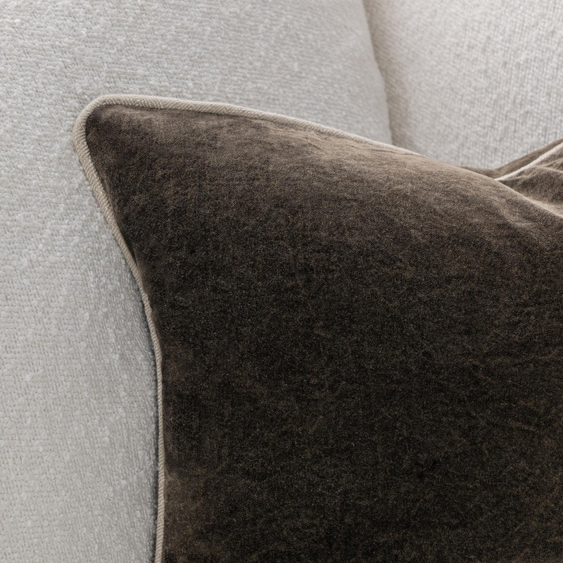 Classic Home Heirloom Velvet SLD Accent Pillow with plush velvet fabric and decorative stitching in a stylish design.