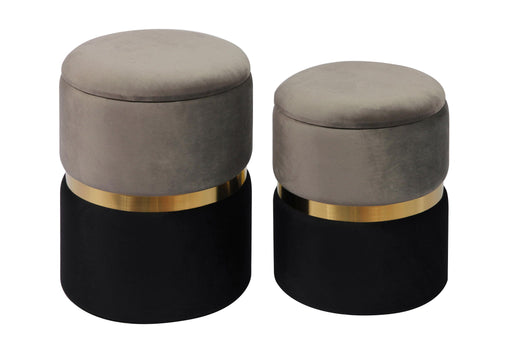 Gigi - Storage Ottoman (Set of 2) - R&R Furniture Gallery (Fountain Valley, CA)