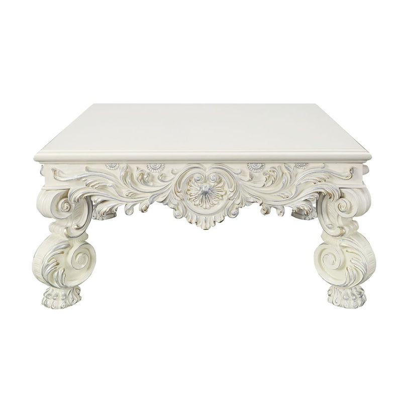 Adara - Coffee Table - Antique White - R&R Furniture Gallery (Fountain Valley, CA)