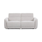 Ostend - Upholstered Power Recliner Sofa - Gray - R&R Furniture Gallery (Fountain Valley, CA)