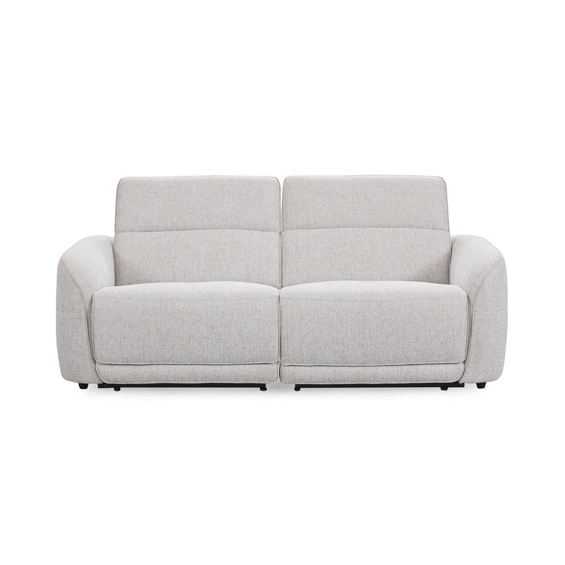 Ostend - Upholstered Power Recliner Sofa - Gray - R&R Furniture Gallery (Fountain Valley, CA)