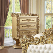 Bernadette - Chest - Gold - R&R Furniture Gallery (Fountain Valley, CA)