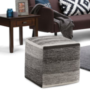 Naya - Upholstered Cube Pouf - R&R Furniture Gallery (Fountain Valley, CA)