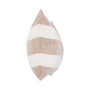 Natural ivory accent pillow by Classic Home, 14x26 inches, featuring a soft fabric with subtle texture for stylish home decor.