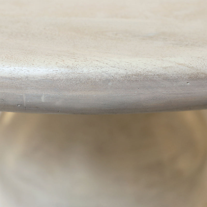 Domingo - Dining Table - Whitewash With Gray Undertones