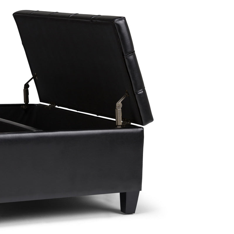 Harrison - Large Coffee Table Storage Ottoman - R&R Furniture Gallery (Fountain Valley, CA)
