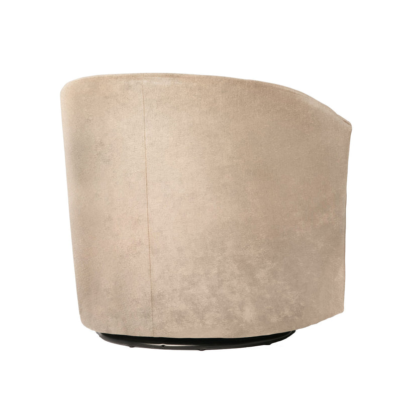 Eden - Swivel Chair With Upholstery And Hardwood Frame - R&R Furniture Gallery (Fountain Valley, CA)