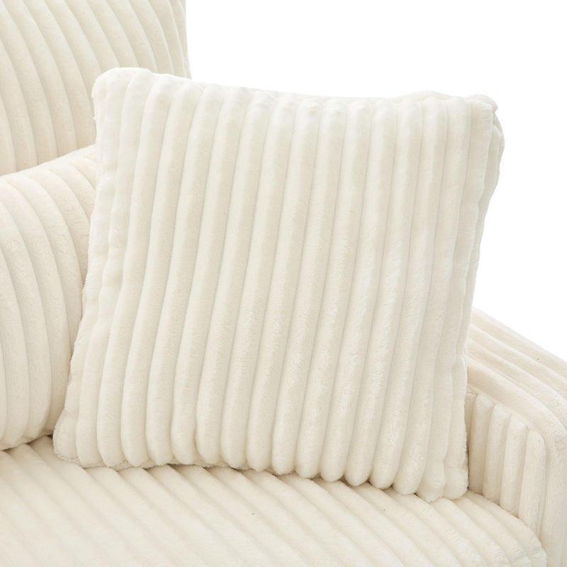 Modern Loveseat Sofa With 4 Pillows - R&R Furniture Gallery (Fountain Valley, CA)