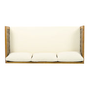 Claremont - 3 Seater Daybed Teak Acacia Wood Water Resistant Cushions - R&R Furniture Gallery (Fountain Valley, CA)