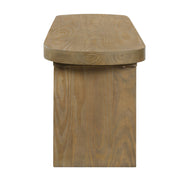 Noble House indoor pine dining bench with 350 lbs weight capacity, fits three people, showcasing a sturdy, natural wood design.