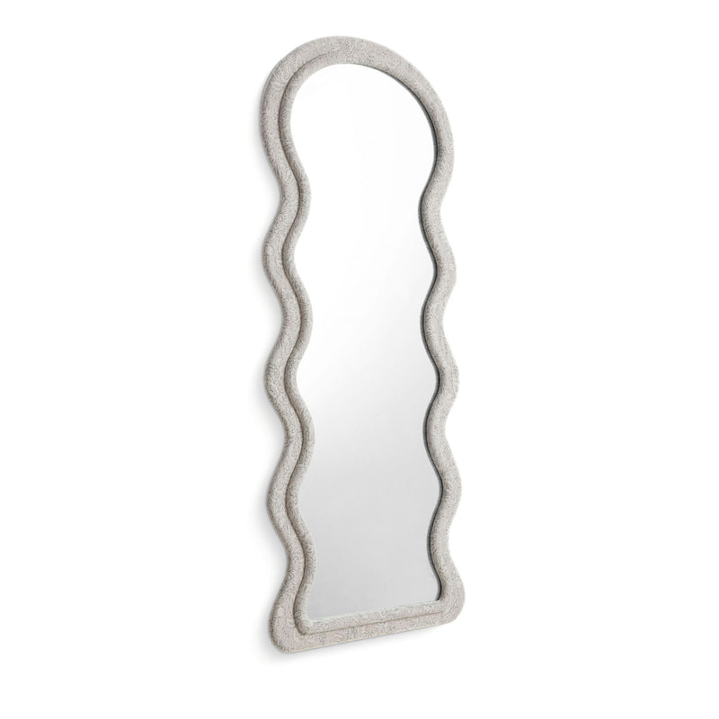 Rhodes - Velvet Floor Mirror