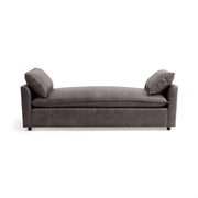 Backless Classic Home Caplan daybed sofa with plush cushions and wooden legs, ideal for modern living spaces.