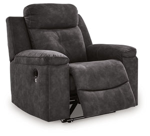 Brysonview - Zero Wall Recliner - Charcoal - R&R Furniture Gallery (Fountain Valley, CA)
