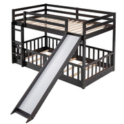 Bunk Bed With Convertible Ladder And Slide - R&R Furniture Gallery (Fountain Valley, CA)