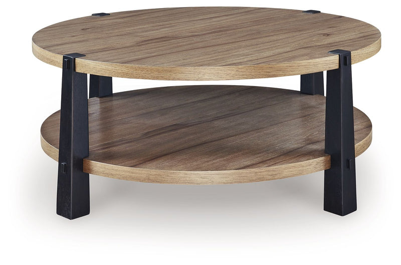 Ridgester - Round Table - R&R Furniture Gallery (Fountain Valley, CA)