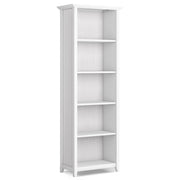 Acadian - 5 Shelf Bookcase, Handcrafted - R&R Furniture Gallery (Fountain Valley, CA)