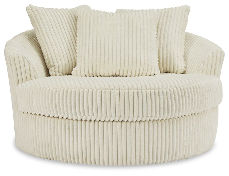 Lindyn - Oversized Swivel Accent Chair - R&R Furniture Gallery (Fountain Valley, CA)