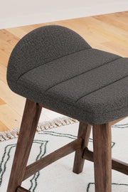 Lyncott - Upholstered Barstool (Set of 2) - R&R Furniture Gallery (Fountain Valley, CA)