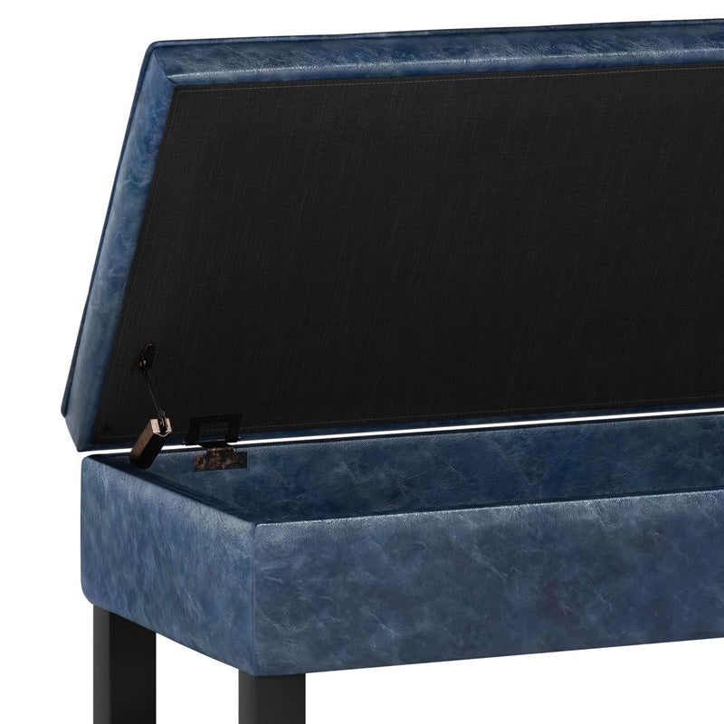Cosmopolitan - Storage Ottoman Bench With Open Bottom - R&R Furniture Gallery (Fountain Valley, CA)