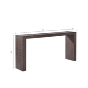 Modern Design Console Table - R&R Furniture Gallery (Fountain Valley, CA)