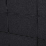 Marakesh - Contemporary Fabric Upholstered King / California King Headboard - Black - R&R Furniture Gallery (Fountain Valley, CA)