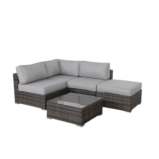 Seating Set With Cushions Handcrafted Wicker Design - R&R Furniture Gallery (Fountain Valley, CA)