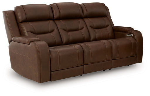 Knightington - Power Reclining Sofa With Audio Seating - R&R Furniture Gallery (Fountain Valley, CA)