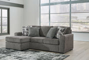 Gardiner - Sofa Chaise - Pewter - R&R Furniture Gallery (Fountain Valley, CA)