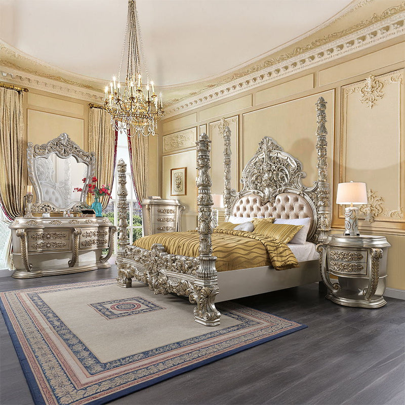 Danae - Dresser - Champagne & Gold - R&R Furniture Gallery (Fountain Valley, CA)