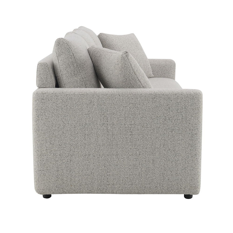 Connie - Sofa With Sleeper - Gray Boucle - R&R Furniture Gallery (Fountain Valley, CA)