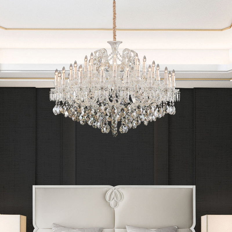 Michael Amini Lighting - Chambord 37-Light Traditional Crystal Chandelier - Clear