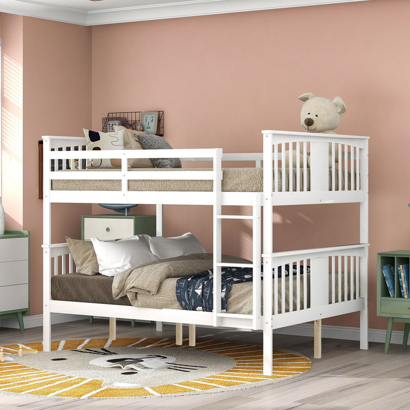 Bunk Bed With Ladder For Bedroom - R&R Furniture Gallery (Fountain Valley, CA)