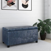 Dover - Upholstered Storage Ottoman Bench - R&R Furniture Gallery (Fountain Valley, CA)
