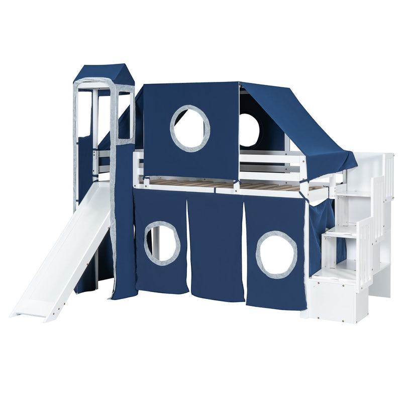 Loft Bed With Tent And Tower - R&R Furniture Gallery (Fountain Valley, CA)