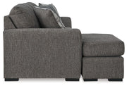 Gardiner - Sofa Chaise - Pewter - R&R Furniture Gallery (Fountain Valley, CA)