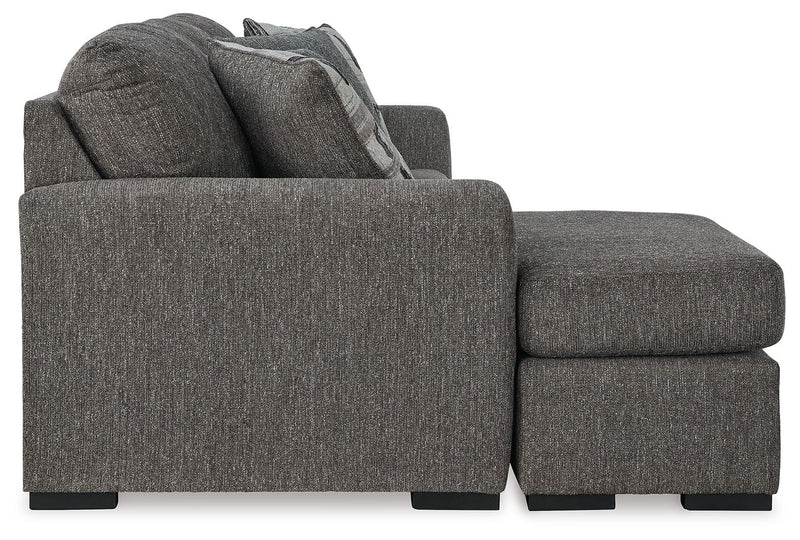 Gardiner - Sofa Chaise - Pewter - R&R Furniture Gallery (Fountain Valley, CA)