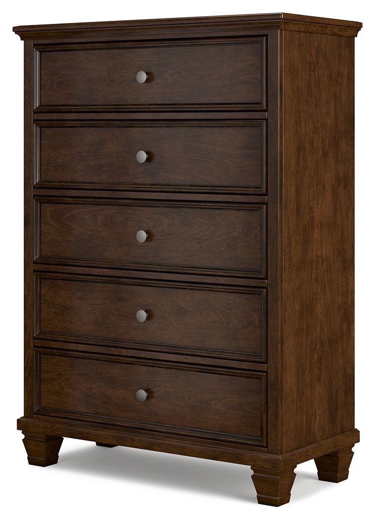 Danabrin - Five Drawer Chest - Brown - R&R Furniture Gallery (Fountain Valley, CA)
