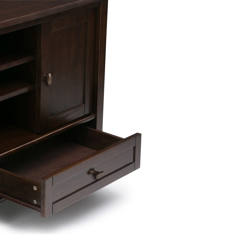 Warm Shaker - TV Media Stand Handcrafted - R&R Furniture Gallery (Fountain Valley, CA)