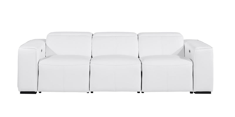 1224 - 3-Piece Modular Power Reclining Sofa In With 3 Power Recliners & Power Headrests