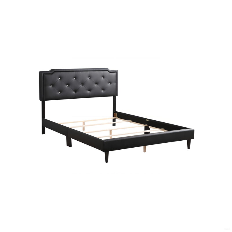Button Tufted Bed Charming For Cozy Spaces - R&R Furniture Gallery (Fountain Valley, CA)